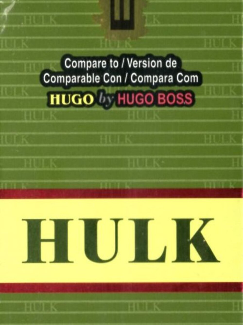 EAD Compare to Hugo by Hugo Boss - Hulk for Men 2.5 fl oz